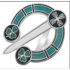 SCARF RING CELTIC SHAMROCK TARA